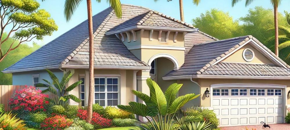 Florida Home with Ants Crawling